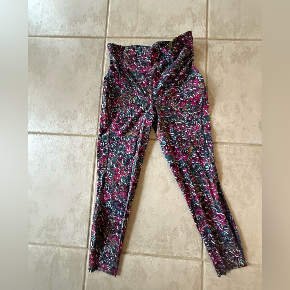 lululemon leggings - like new - muti color - size 10